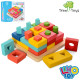 Дерев'яна іграшка Tree Toys Геометрика ГеоКВАДРАТ