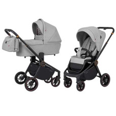 Коляска універсальна CARRELLO Epica/GT CRL-8510/1 (2in1) Silver Grey