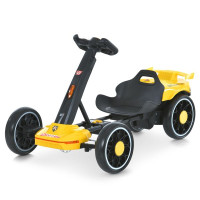 Дитячий електрокарт Bambi Kart M 6145(A) жовтий | для дітей 3–7 років
