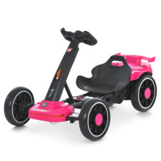 Дитячий електрокарт Bambi Kart M 6145(A) рожевий | для дітей 3–7 років