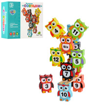Розвиваюча гра-балансир дерев’яна Совушки Tree Toys