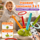 Інтерактивна гра тренажер Динозаврик 3в1 Not Only Toys — стрибки, кільцекид, ракета