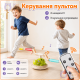 Інтерактивна гра тренажер Динозаврик 3в1 Not Only Toys — стрибки, кільцекид, ракета