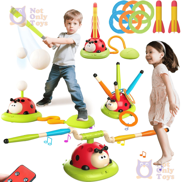 Інтерактивна гра тренажер Сонечко 4в1 Бейсбол Not Only Toys