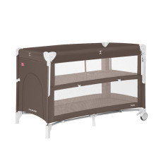 Манеж CARRELLO Porta CRL-18103 Chocolate Brown со вторым дном