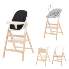 Стілець для годування CARRELLO Ergo CRL-16701 Obsidian Black