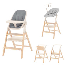 Стілець для годування CARRELLO Ergo CRL-16701 Carbon Grey