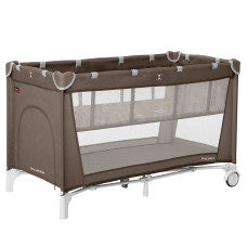 Манеж CARRELLO Piccolo+ CRL-18102 Chocolate Brown со вторым дном