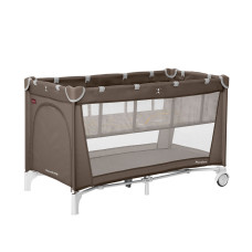Манеж CARRELLO Piccolo+ CRL-11501/2 Chocolate Brown з двома рівнями дна