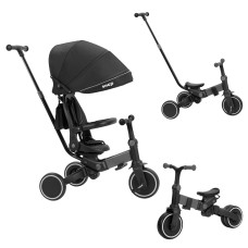Велосипед триколісний TILLY SNAP T-391 Чорний