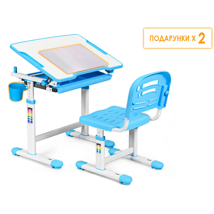 Комплект парта і стілець Evo-kids Evo-06