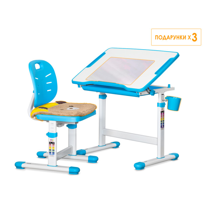 Комплект парта і стілець Evo-kids Evo-06 Ergo