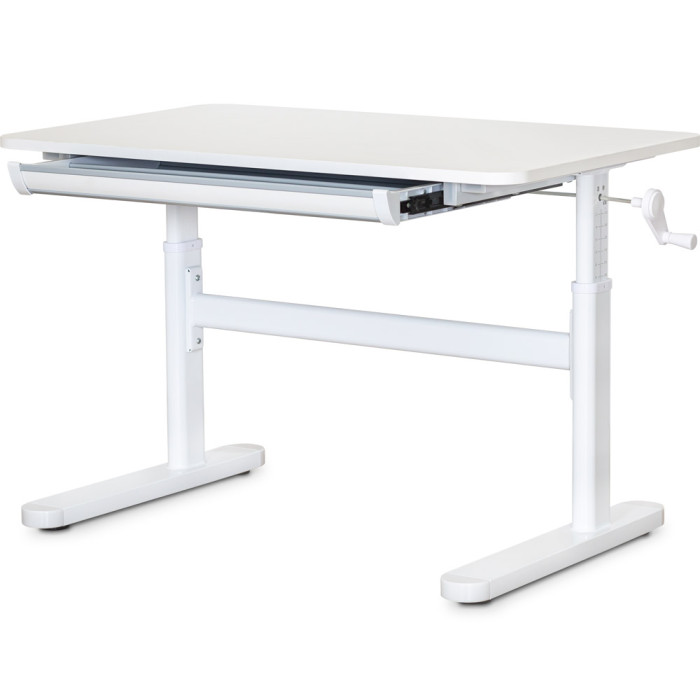 Дитячий стіл ErgoKids TH-210 Lite White  - стільниця біла / ніжки білі