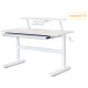 Дитячий стіл ErgoKids TH-215 з полицею S50 XL White