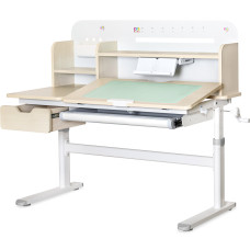 Дитячий стіл Evo-kids TH-360 Plus Grey  - стільниця дерево / накладки на ніжках сірі