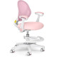 Дитяче крісло Evo-kids Mio Air Pink  - оббивка рожева однотонна