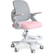 Крісло Mealux Neo Air Pink Grey  - оббивка сіра / рожева