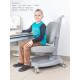 Крісло дитяче ErgoKids GT Y-402 ortopedic green - оббивка зелена однотонна