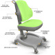 Крісло дитяче ErgoKids GT Y-402 ortopedic green - оббивка зелена однотонна