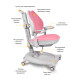 Крісло дитяче ErgoKids GT Y-404 ortopedic pink - оббивка рожева однотонна