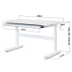 Дитячий стіл ErgoKids TH-215 Lite White  - стільниця біла / ніжки білі