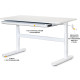 Дитячий стіл ErgoKids TH-215 Lite White  - стільниця біла / ніжки білі