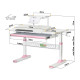 Дитячий стіл ErgoKids TH-310 з полицею S30 Pink