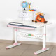 Дитячий стіл ErgoKids TH-310 з полицею S30 Pink