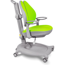 Крісло дитяче ErgoKids GT Y-404 ortopedic green - оббивка зелена однотонна