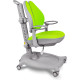 Крісло дитяче ErgoKids GT Y-404 ortopedic green - оббивка зелена однотонна