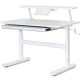 Дитячий стіл ErgoKids TH-210 з полицею S50 XL White