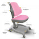 Крісло дитяче ErgoKids GT Y-402 ortopedic pink - оббивка рожева однотонна