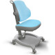 Крісло дитяче ErgoKids GT Y-402 ortopedic blue - оббивка блакитна однотонна