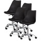 Комплект (4шт) крісло Evo-Kids Capri Black