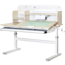 Дитячий стіл Evo-kids TH-360 Grey  - стільниця дерево / накладки на ніжках сірі