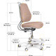 Дитяче крісло Evo-Kids Mio Ergo Lite Brown  - оббивка однотонна коричнева