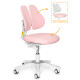 Дитяче крісло Evo-kids Mio Lite Pink  - оббивка рожева однотонна