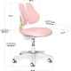 Дитяче крісло Evo-kids Mio Lite Pink  - оббивка рожева однотонна