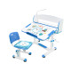 Комплект Evo-kids (парта+стільчик+полиця+лампа) BD-10 BL з лампою