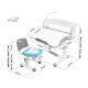 Комплект Evo-kids (парта+стільчик+полиця+лампа) BD-10 G з лампою