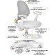 Дитяче крісло Evo-kids Mio Air Grey  - оббивка сіра однотонна