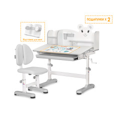 Комплект парта і стілець Evo-Kids BD-29 Panda XL