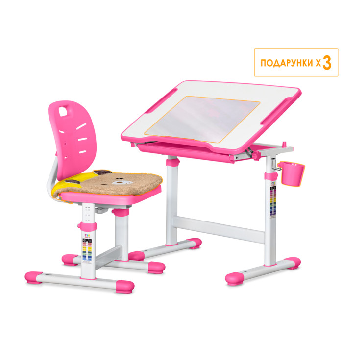 Комплект парта і стілець Evo-kids Evo-06 Ergo