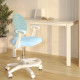 Дитяче крісло Evo-kids Mio Air Blue  - оббивка блакитна однотонна