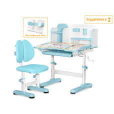 Комплект парта і стілець Evo-Kids BD-28 Panda BL