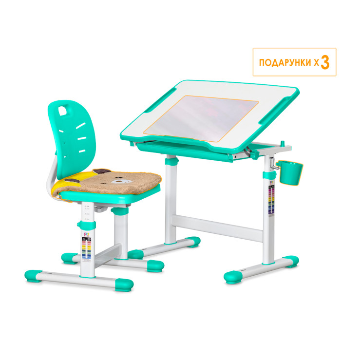Комплект парта і стілець Evo-kids Evo-06 Ergo
