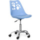 Дитяче крісло Evo-kids Indigo Blue (арт H-232 BL/BL) - пластик блакитний / подушка блакитна