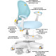 Дитяче крісло Evo-kids Mio Air Blue  - оббивка блакитна однотонна