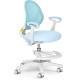 Дитяче крісло Evo-kids Mio Air Blue  - оббивка блакитна однотонна