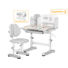 Комплект парта і стілець Evo-Kids BD-28 Panda